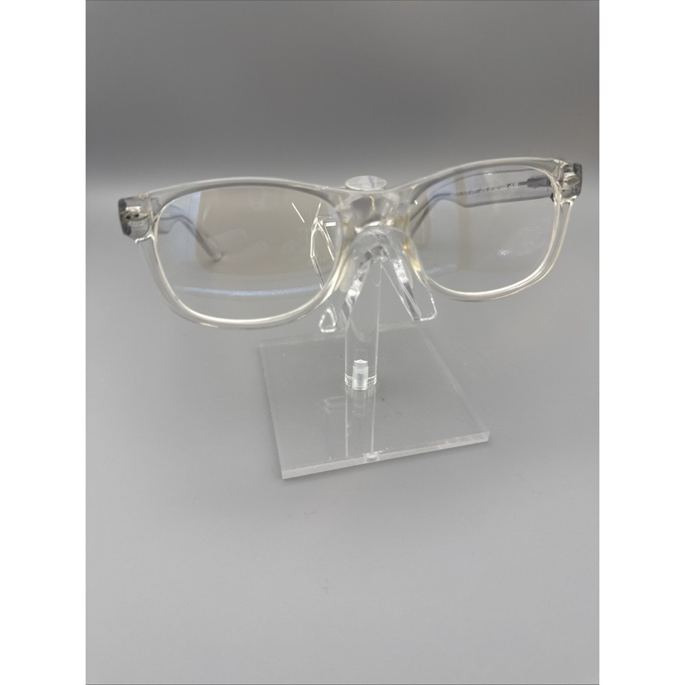 Blue Planet Classic Blue Light Lens eyeglasses  Clear Translucent Square Frames